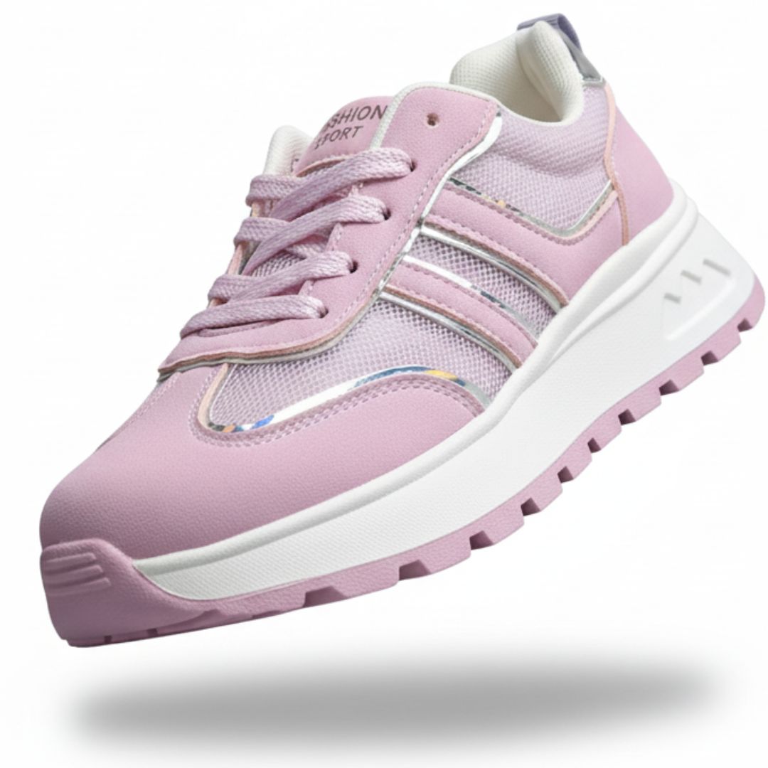 Urban Steps Blush | Championes cómodos y livianos con plataforma