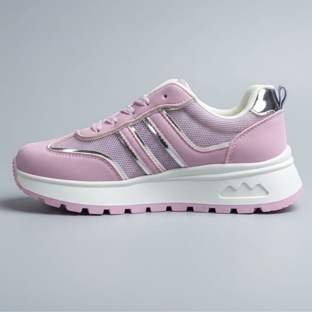 Urban Steps Blush | Championes cómodos y livianos con plataforma
