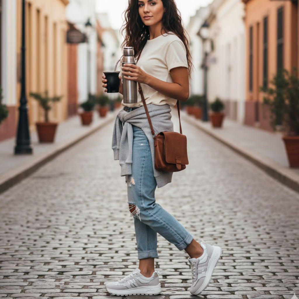 Urban Steps Stone | Championes cómodos y livianos con plataforma