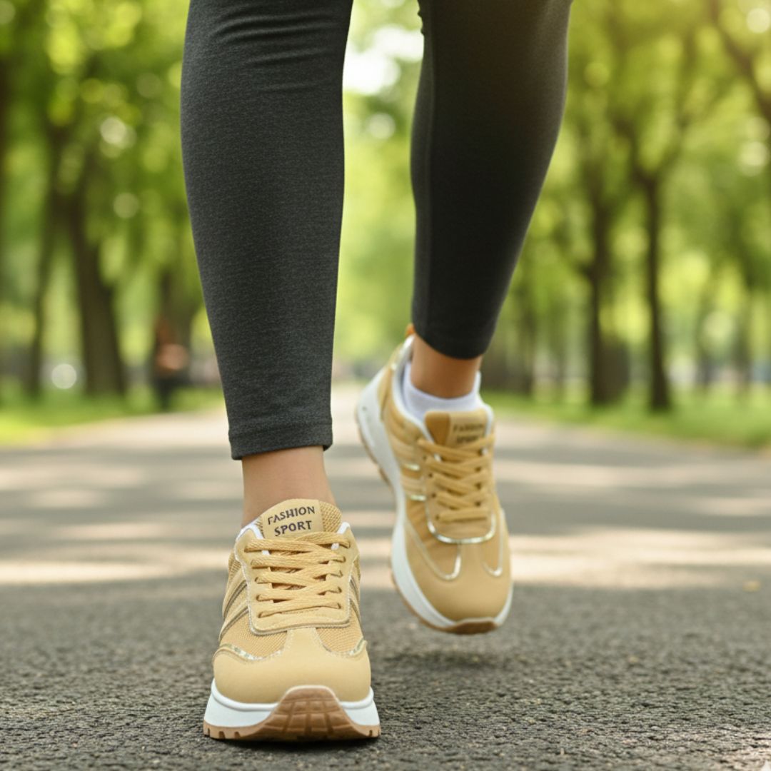 Urban Steps Amber | Championes cómodos y livianos con plataforma