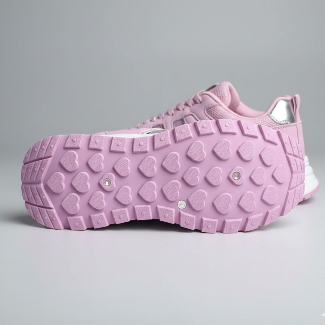 Urban Steps Blush | Championes cómodos y livianos con plataforma