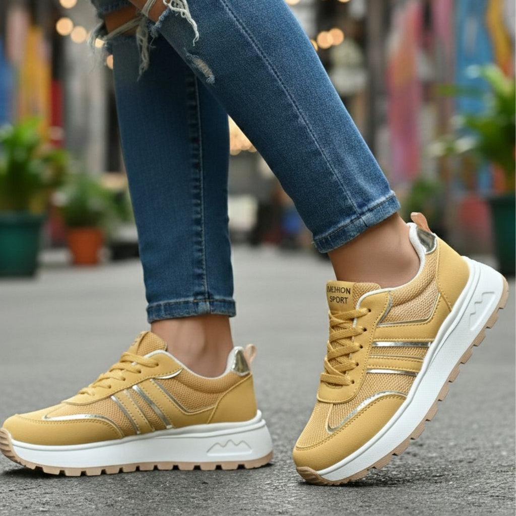 Urban Steps Amber | Championes cómodos y livianos con plataforma