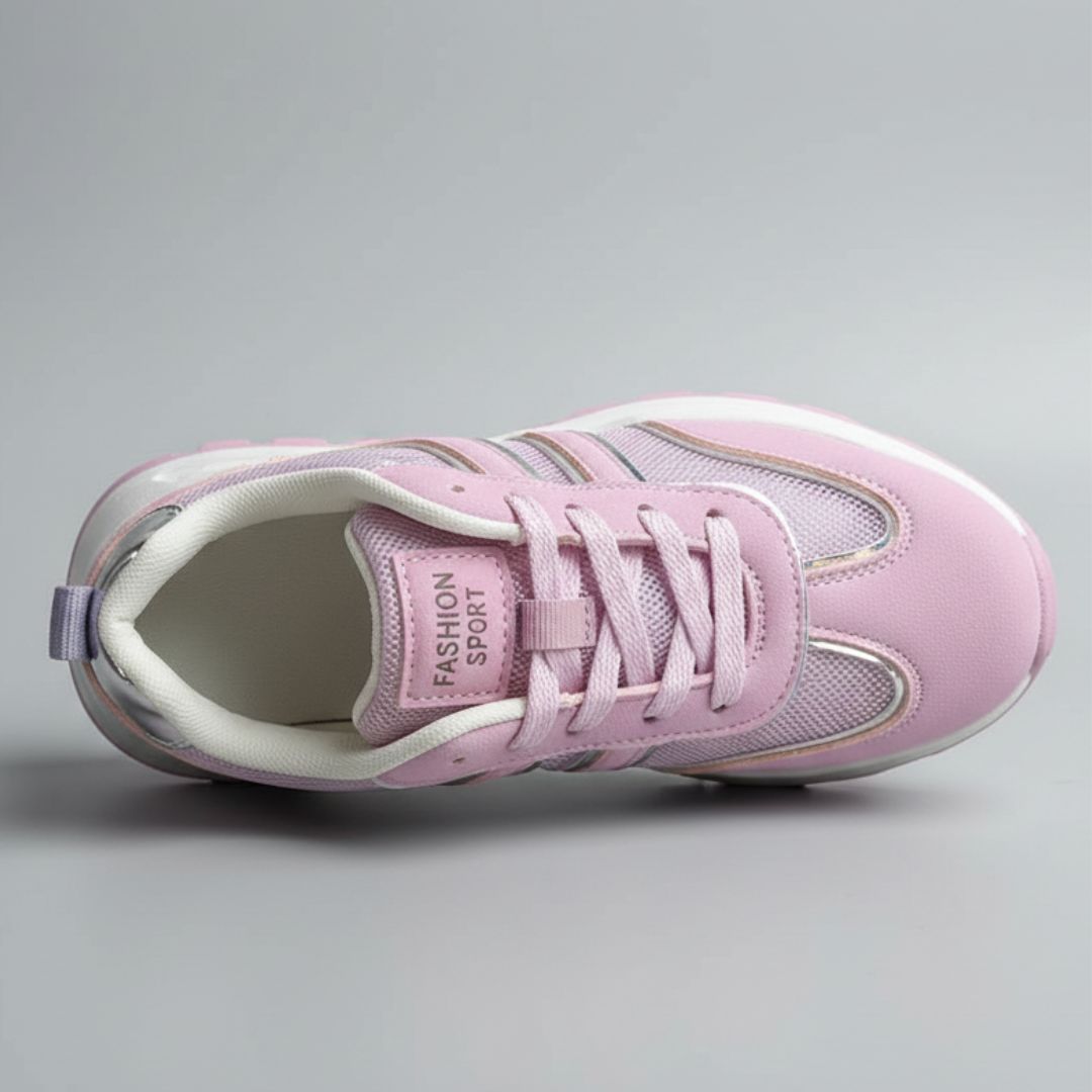 Urban Steps Blush | Championes cómodos y livianos con plataforma